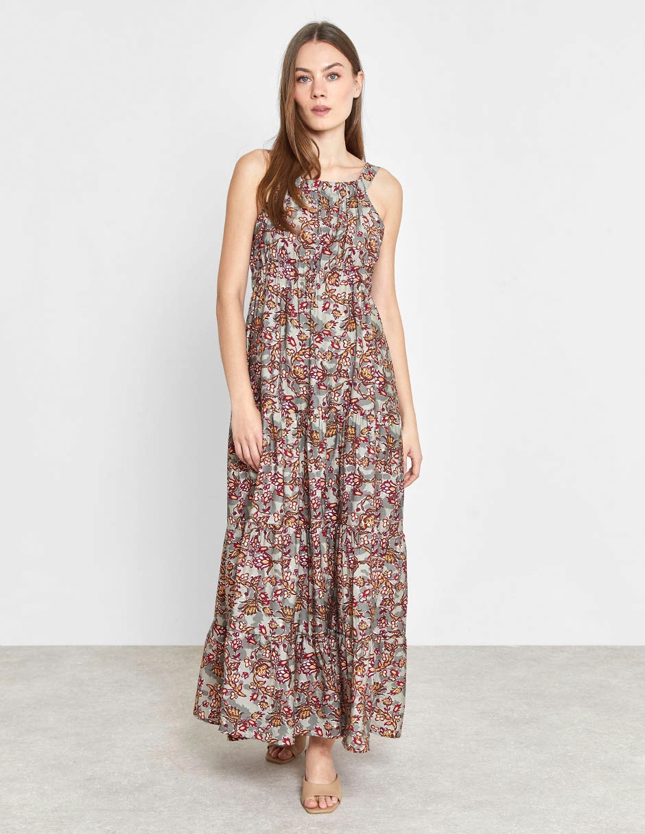 Vestido largo casual para mujer 3