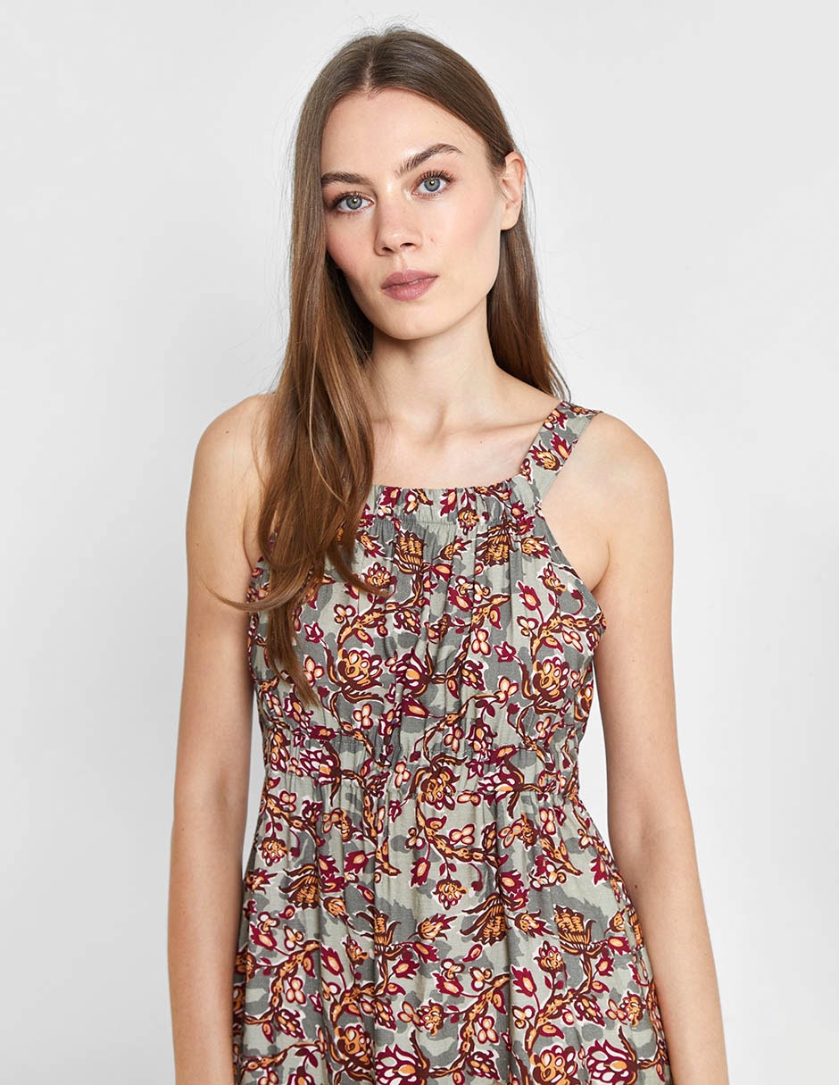 Vestido largo casual para mujer 4