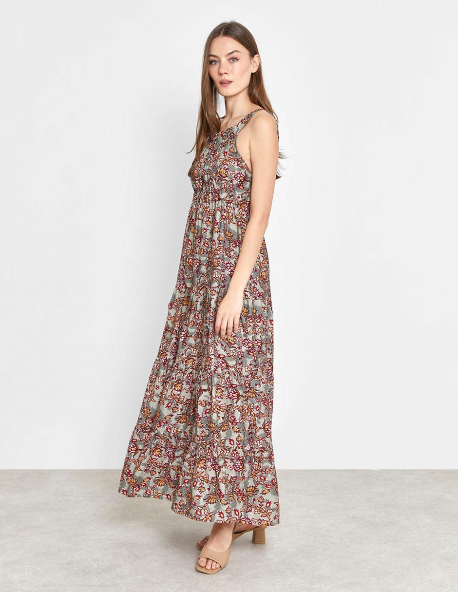 Vestido largo casual para mujer 5