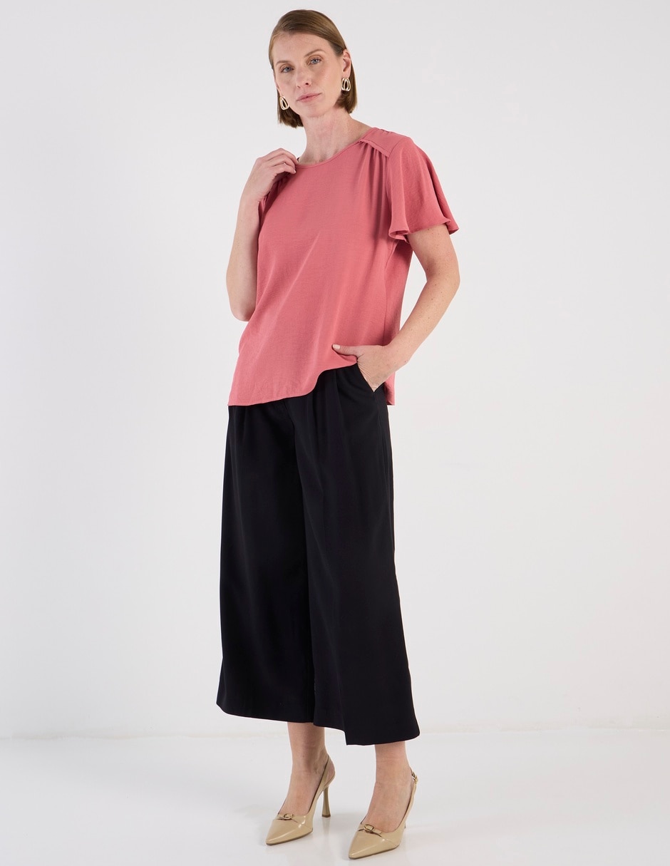 Pantalón relaxed amplio para mujer 2