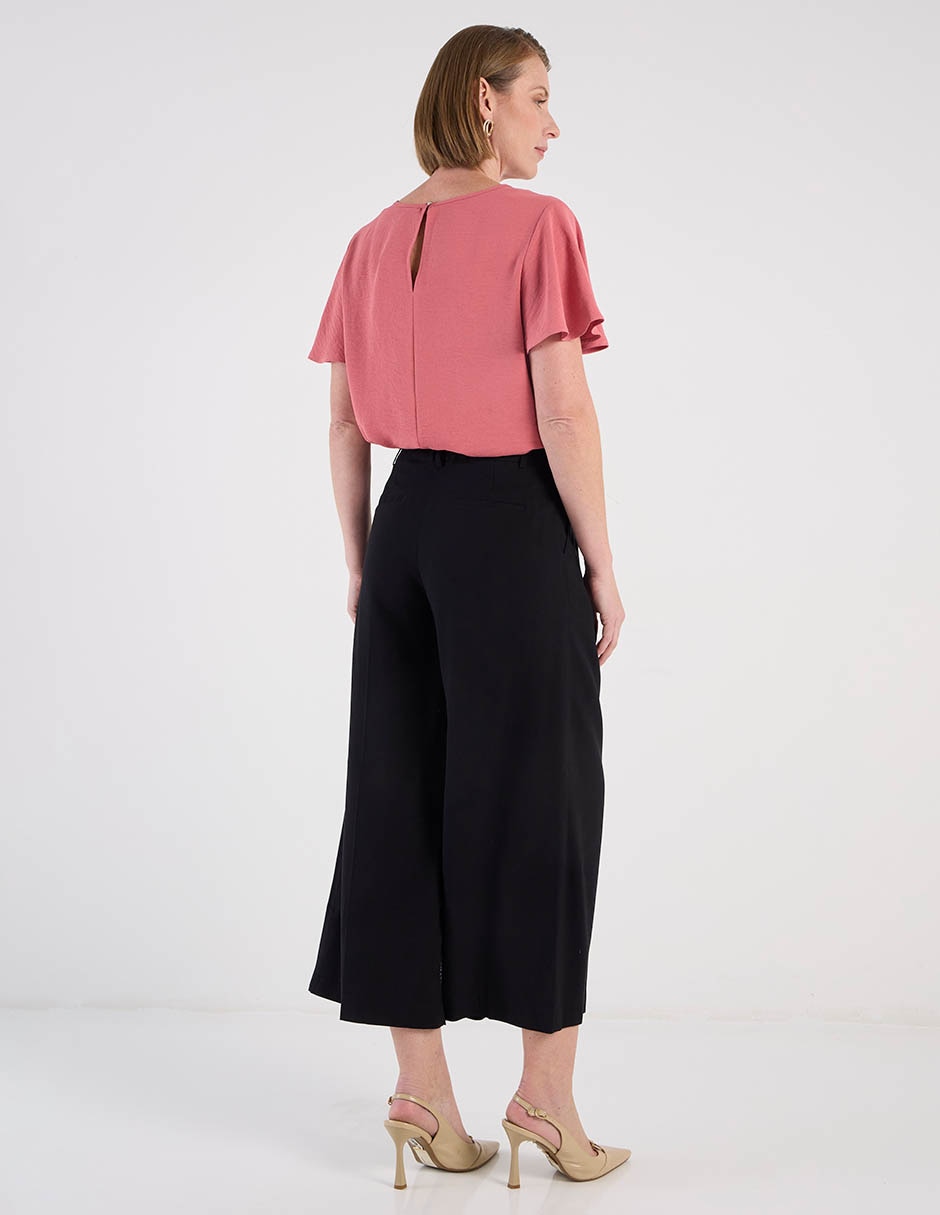Pantalón relaxed amplio para mujer 6