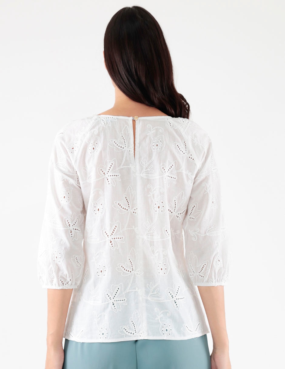 Blusa manga 3/4 para mujer 2