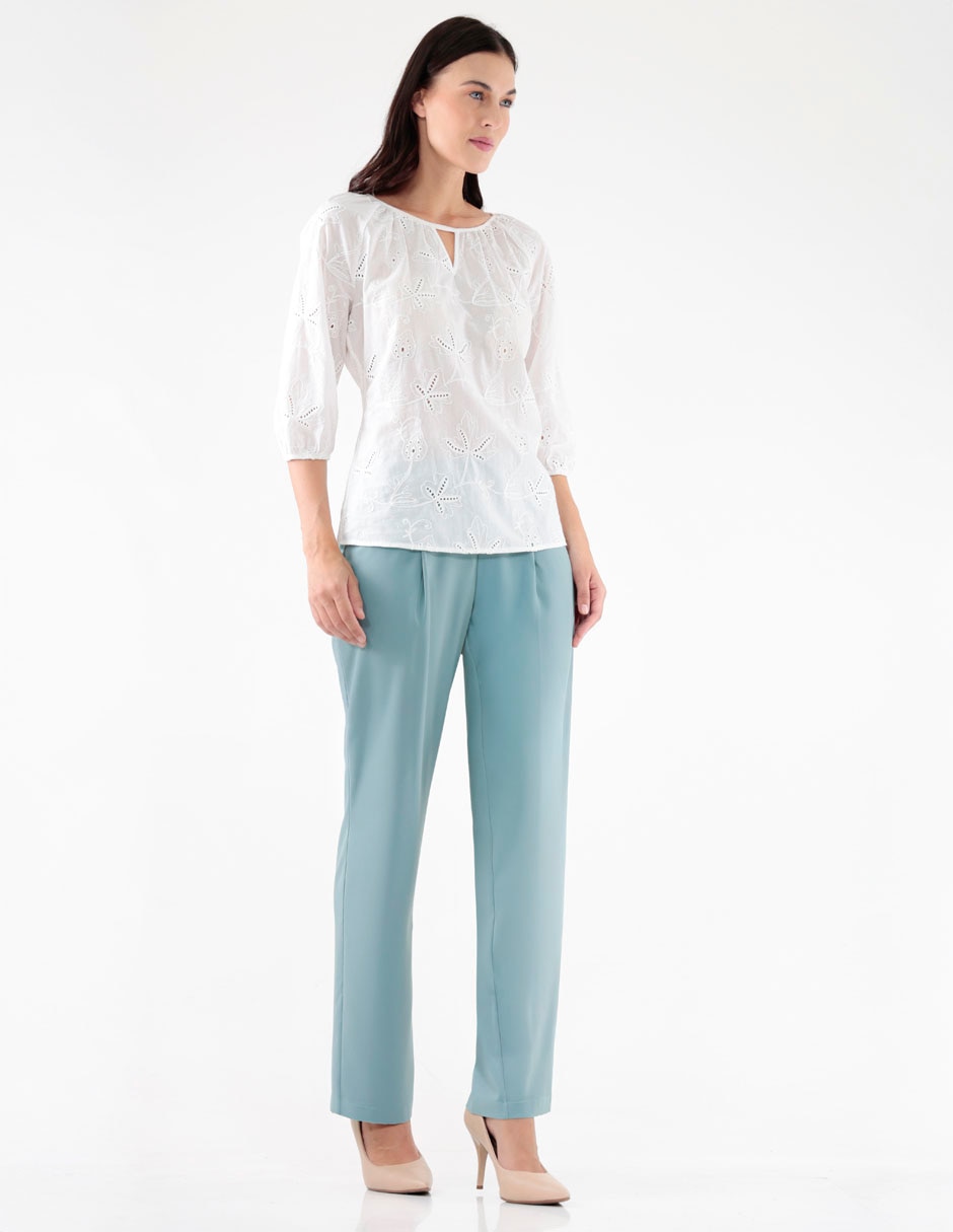 Blusa manga 3/4 para mujer 3