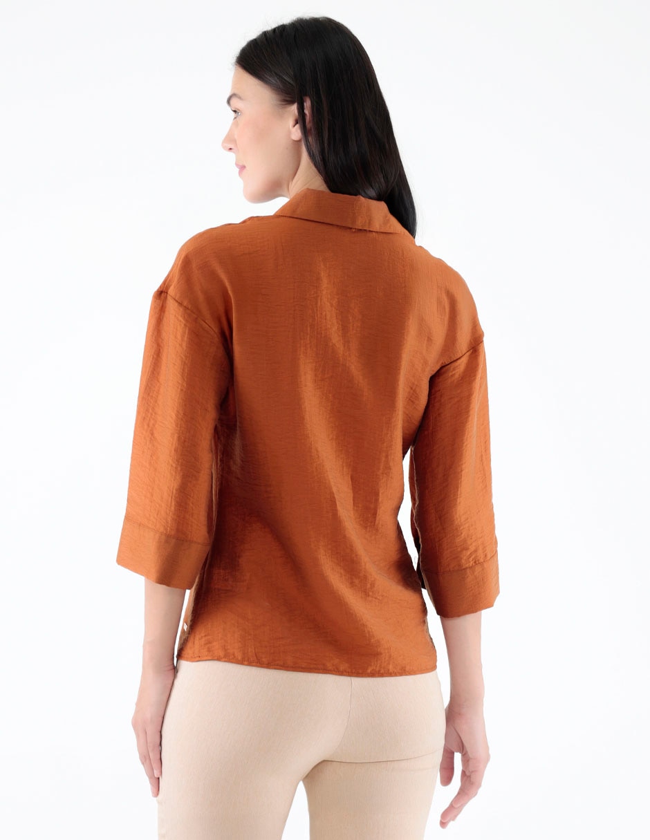 Blusa manga 3/4 para mujer 2