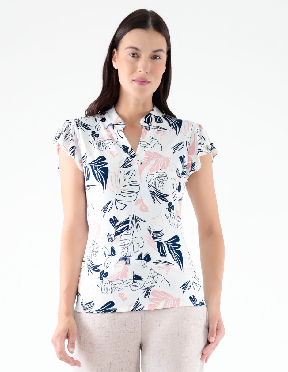 Blusa manga corta para mujer Blusa manga corta para mujer