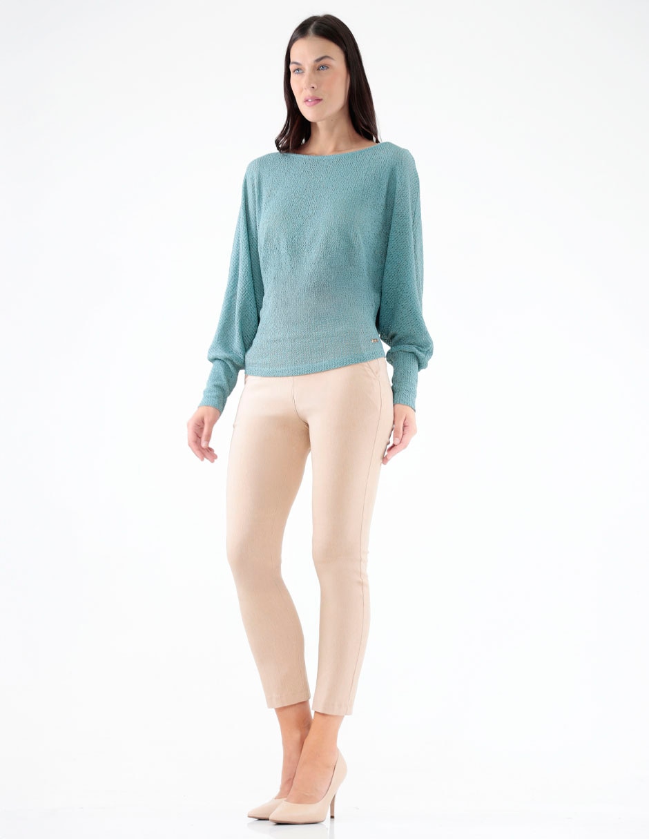 Blusa manga larga para mujer 3