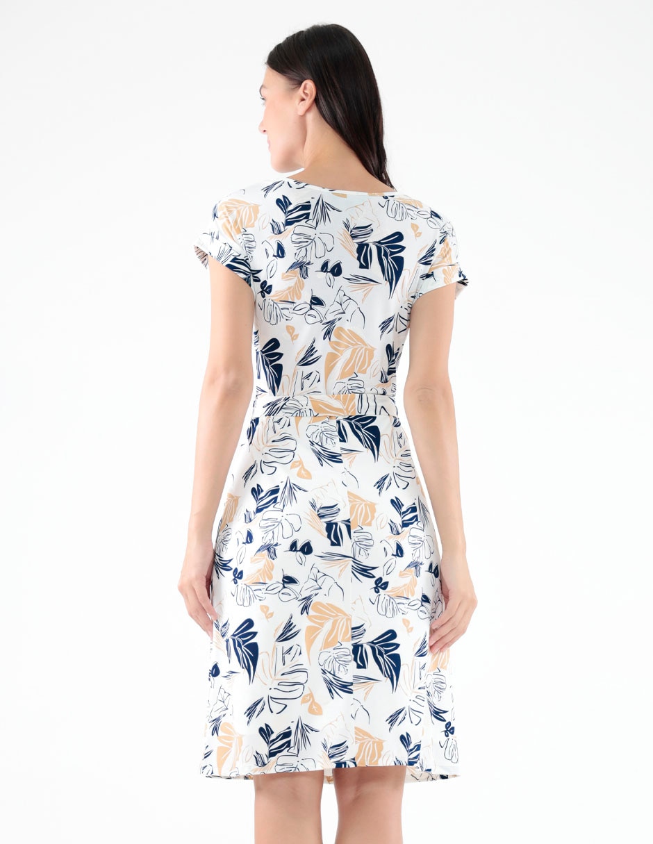 Vestido a la rodilla casual para mujer 2