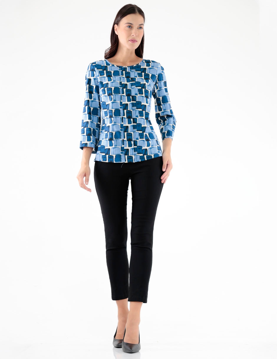 Blusa manga 3/4 para mujer 3