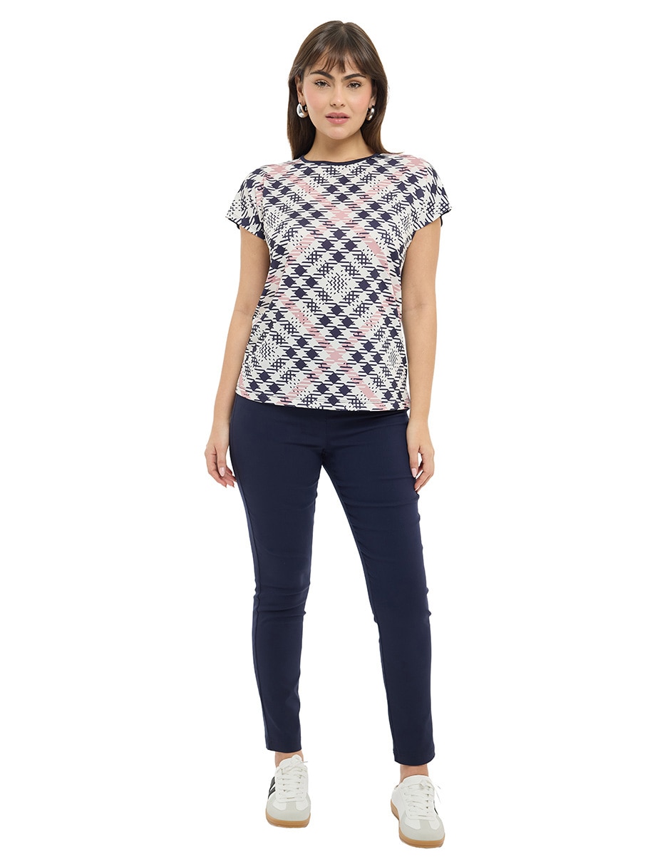 Blusa manga corta para mujer 3