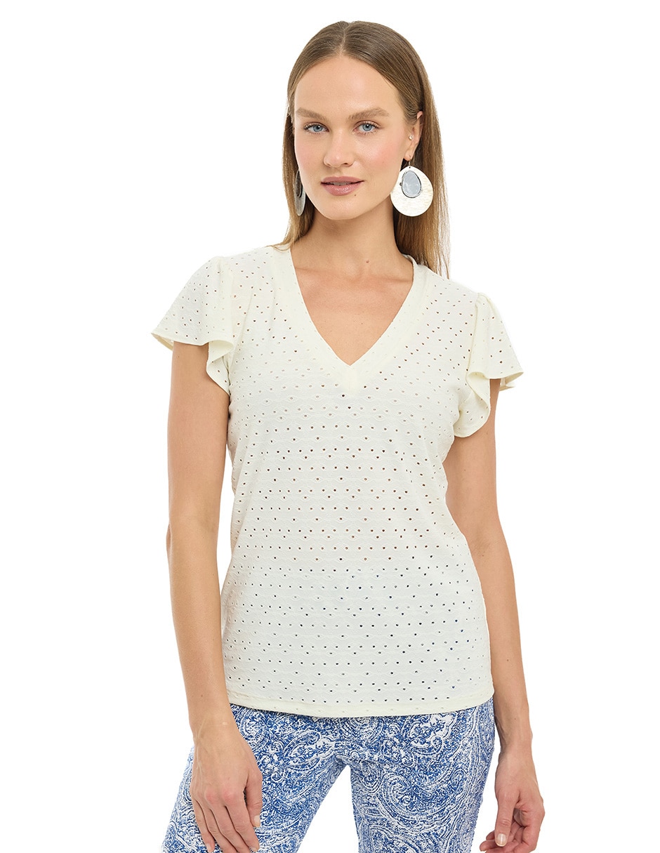 Blusa manga corta para mujer Blusa manga corta para mujer
