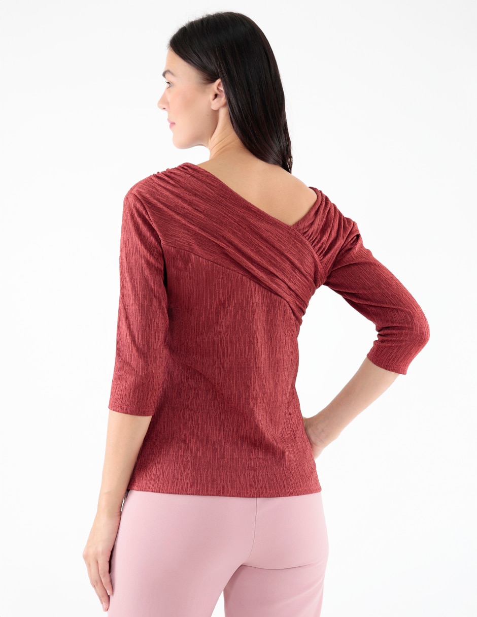 Blusa Crepúsculo manga 3/4 para mujer 2