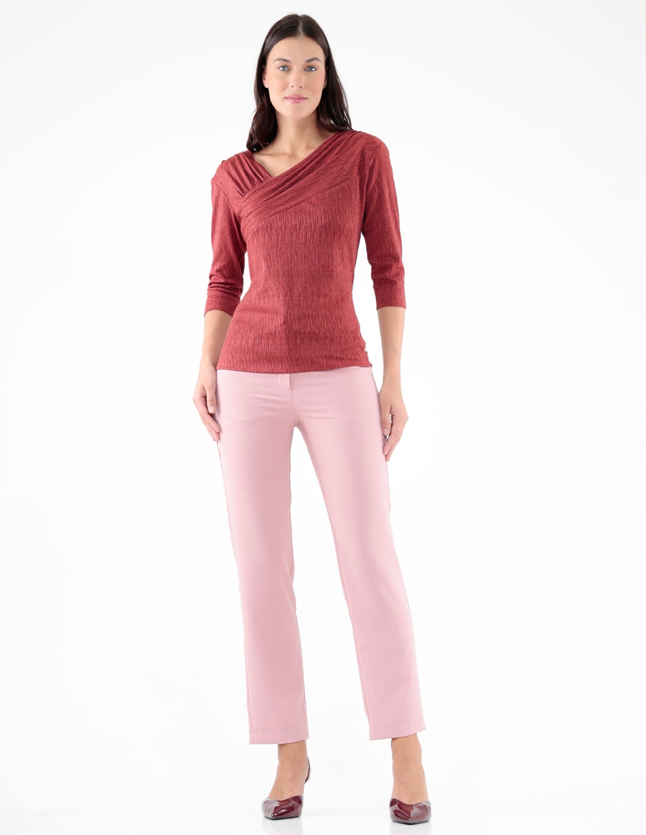 Blusa Crepúsculo manga 3/4 para mujer 3