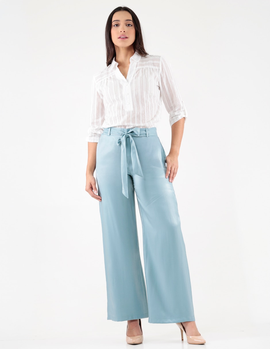 Pantalón relaxed relajado para mujer 3