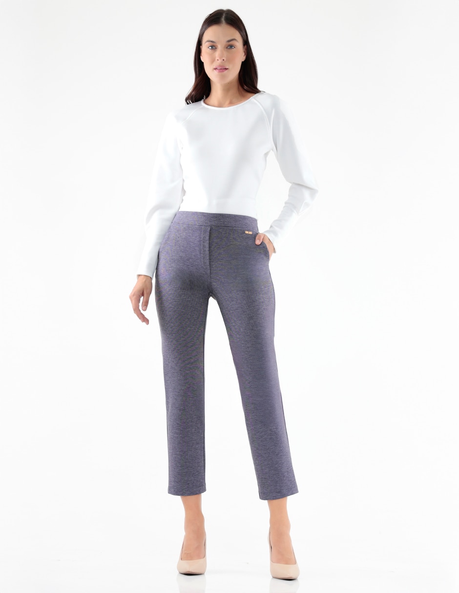 Pantalón de vestir regular para mujer 3