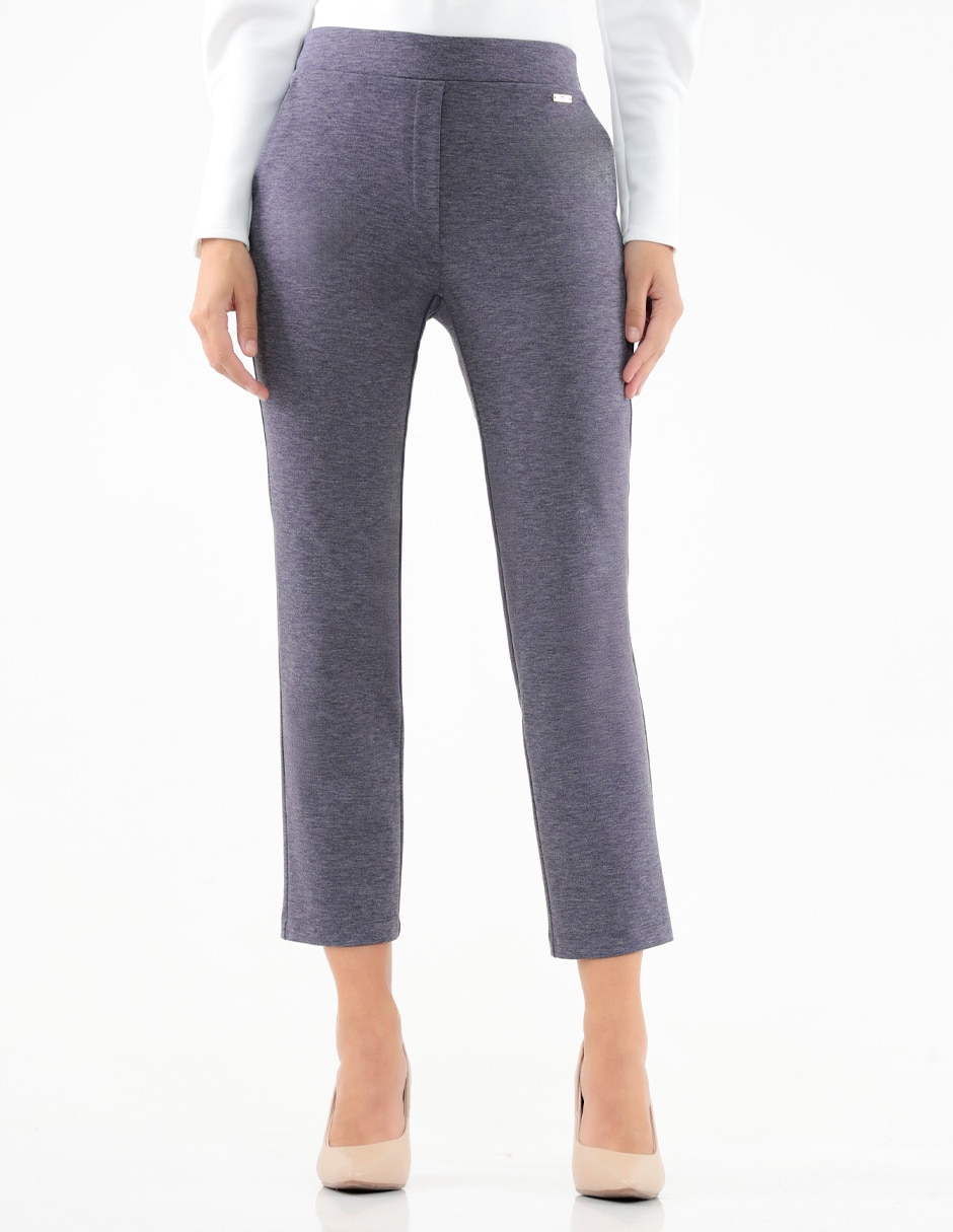 Pantalón de vestir regular para mujer