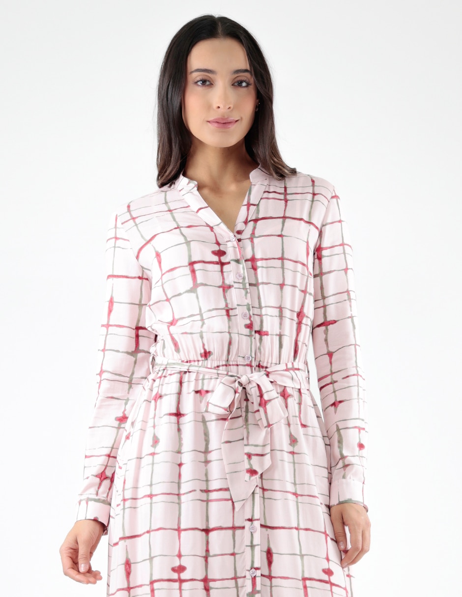 Vestido largo casual Blossom Pink para mujer Vestido largo casual Blossom Pink para mujer