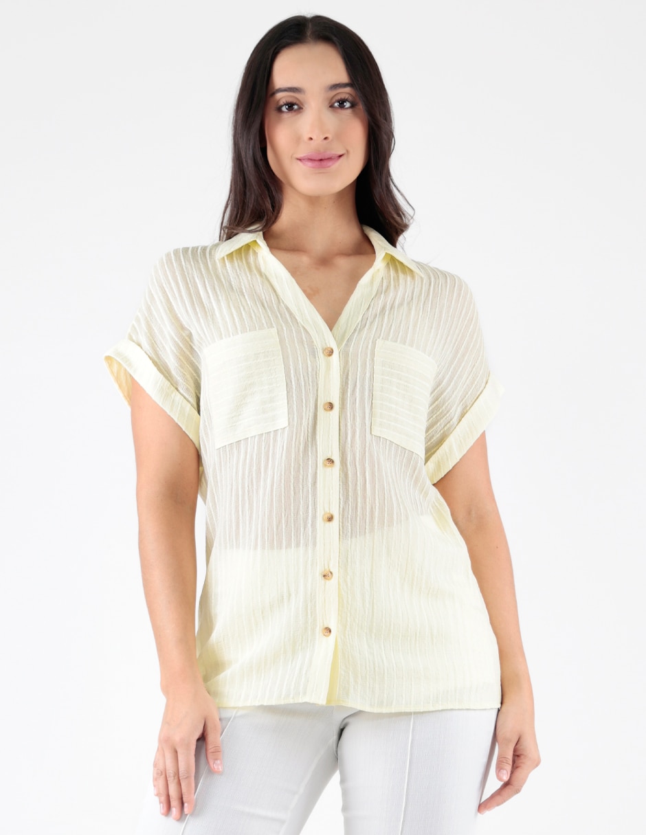 Blusa manga corta para mujer Blusa manga corta para mujer