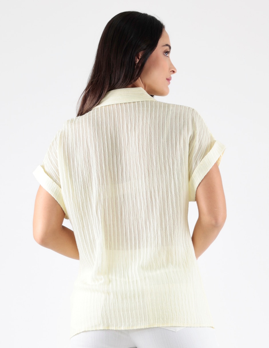 Blusa manga corta para mujer 2