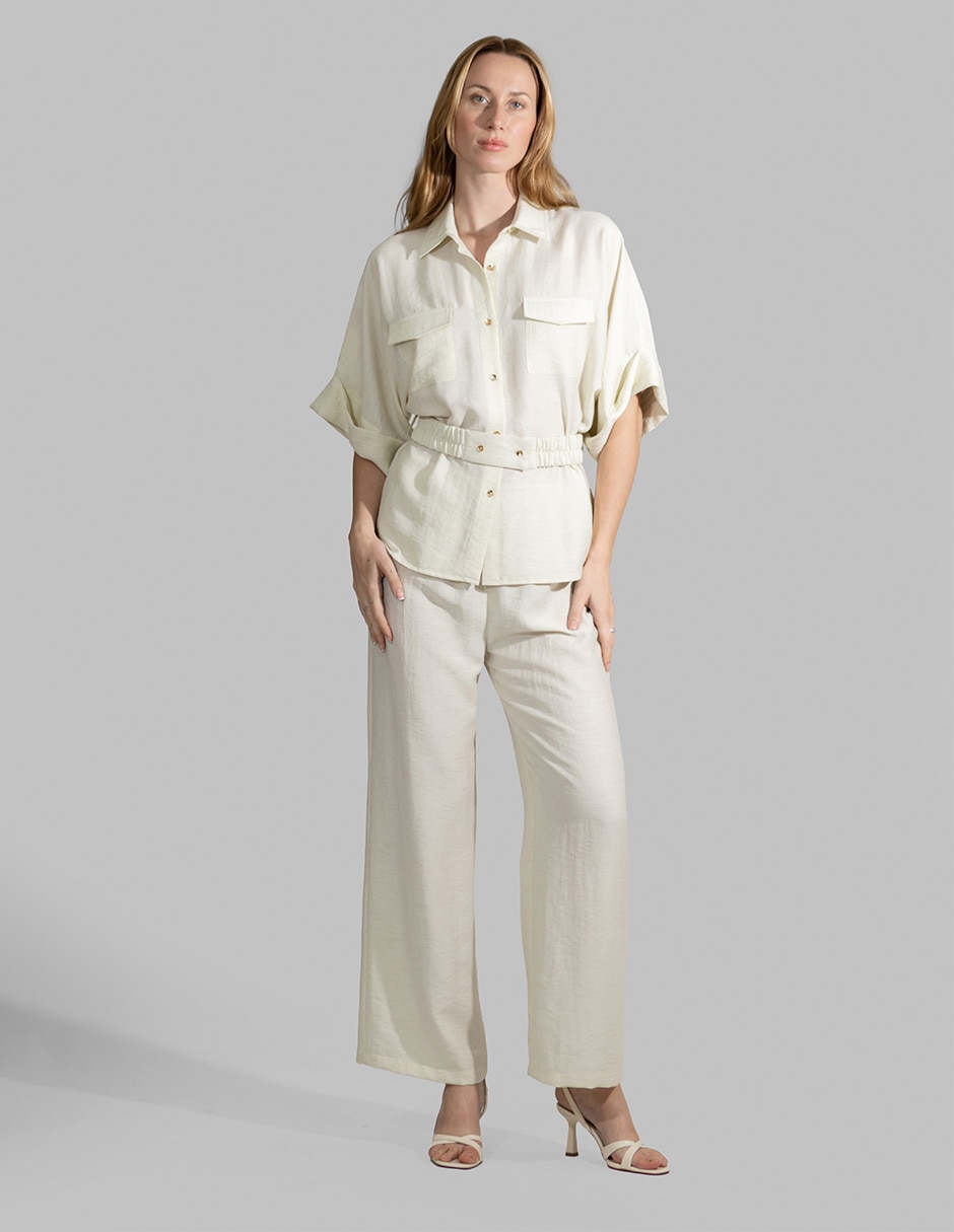 Blusa manga corta para mujer 2