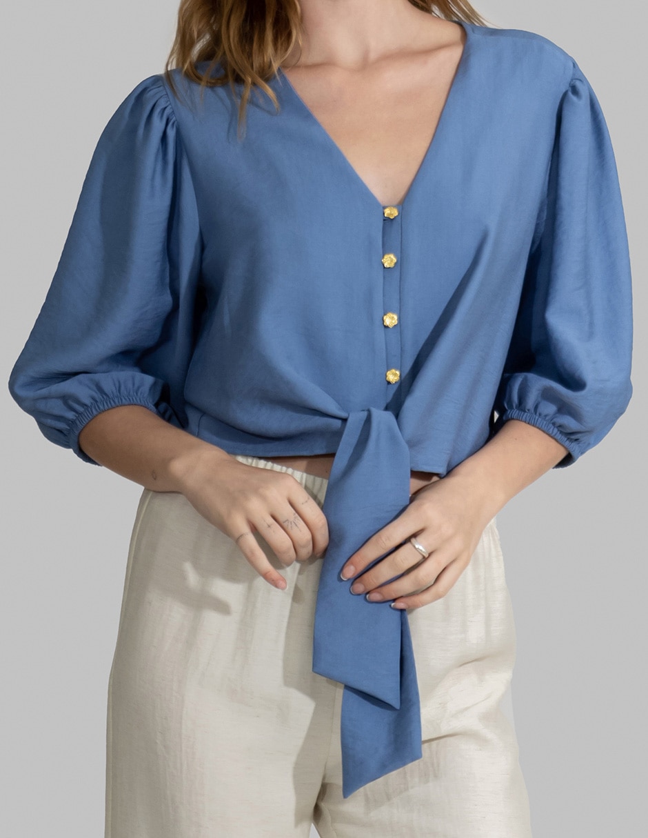 Blusa manga 3/4 para mujer 3