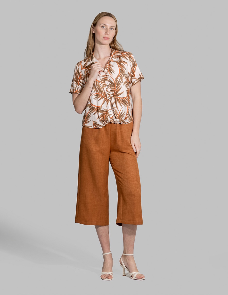Blusa manga corta para mujer 2