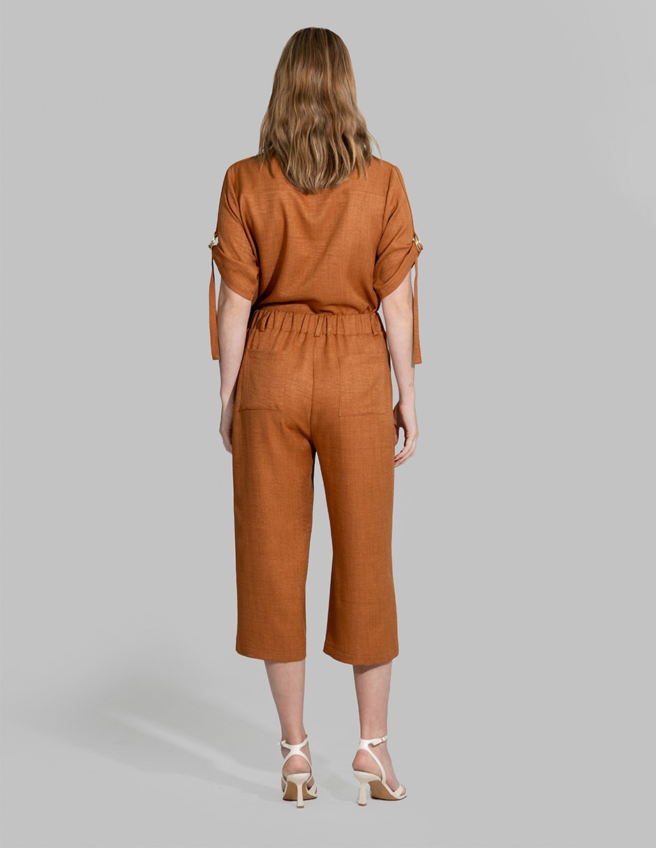 Pantalón capri regular para mujer 5