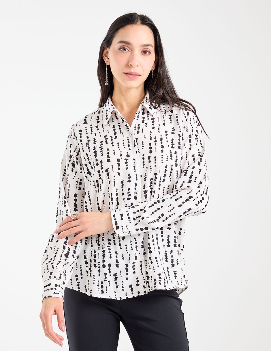 Blusa manga larga para mujer 2