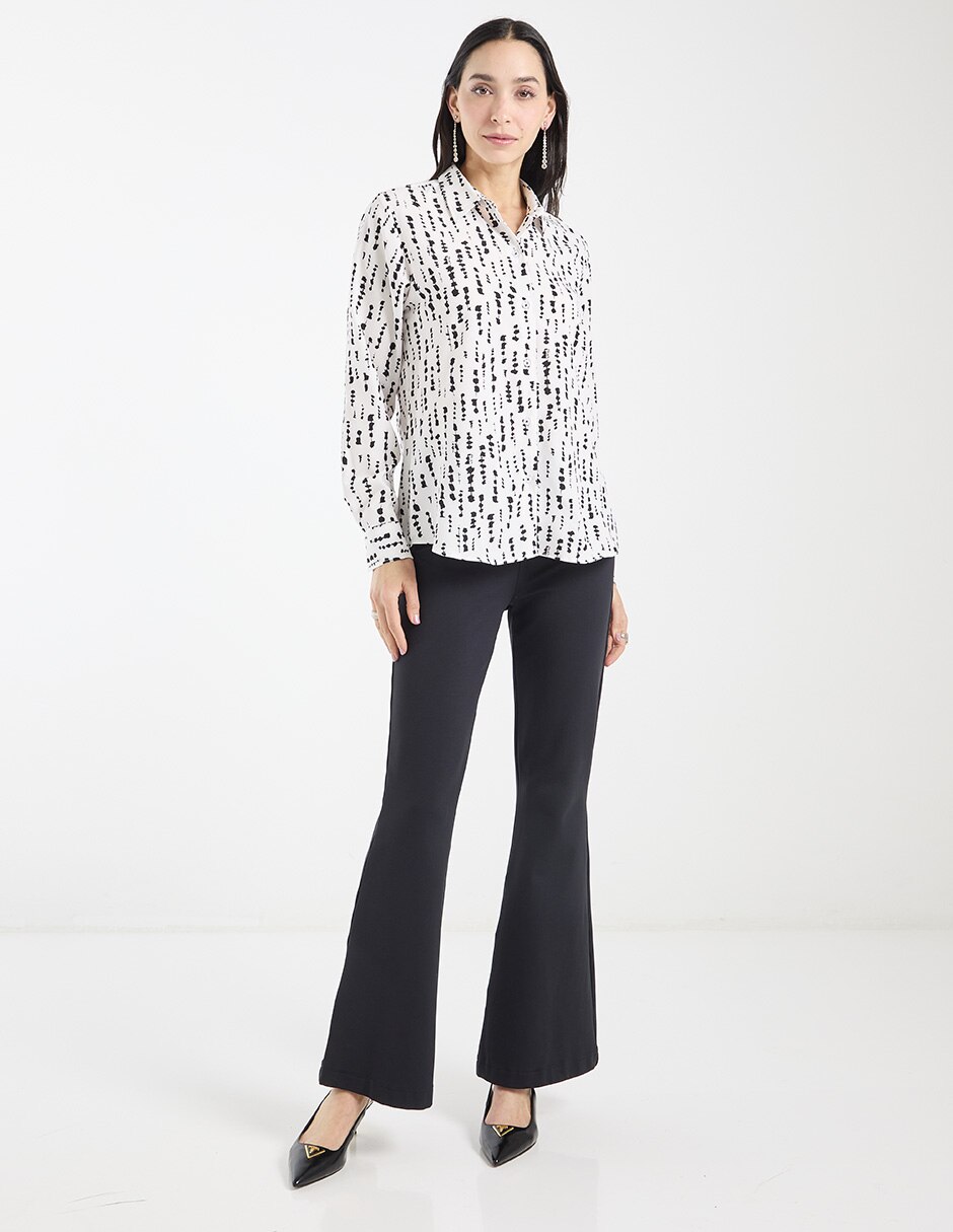 Blusa manga larga para mujer 3