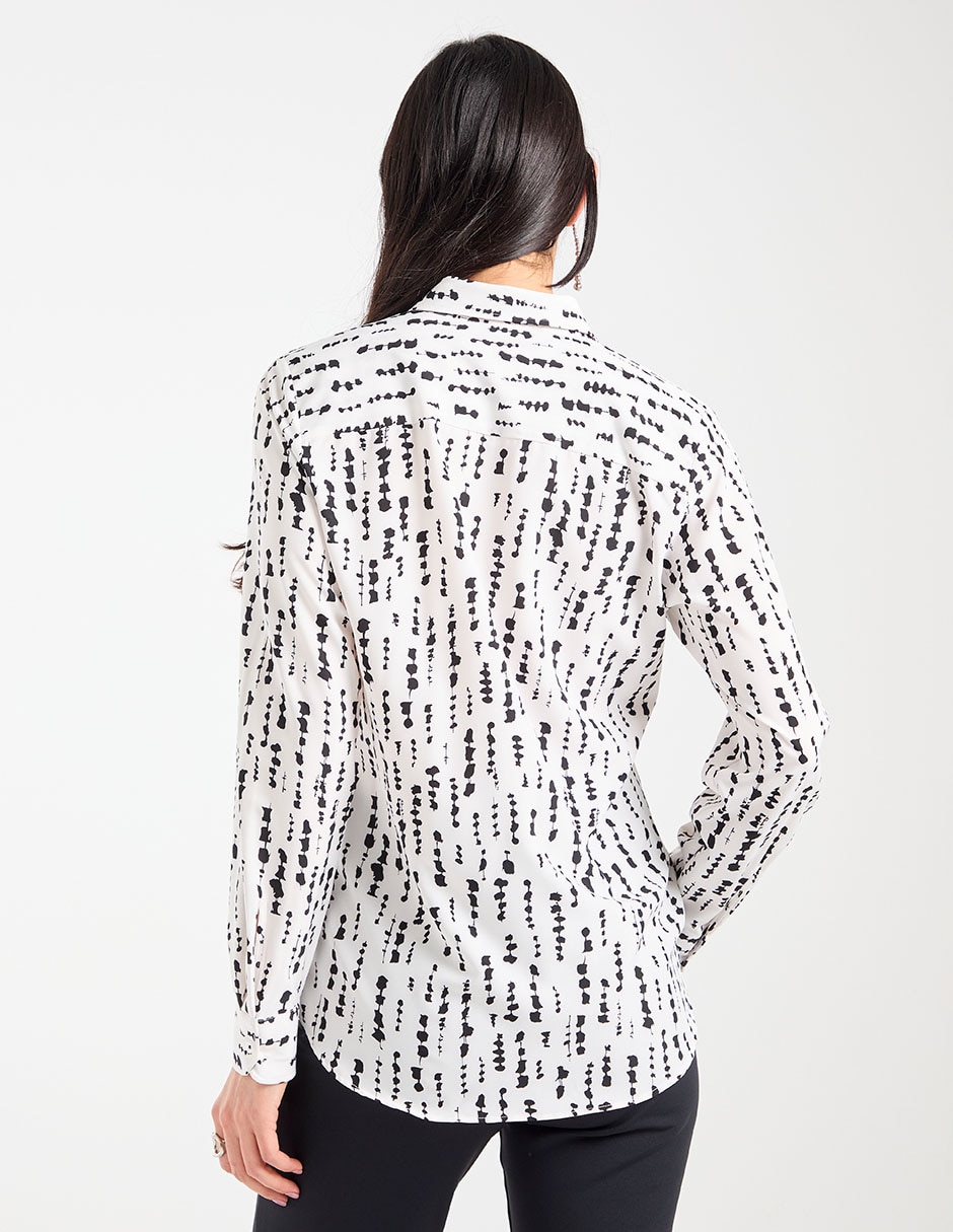 Blusa manga larga para mujer 6