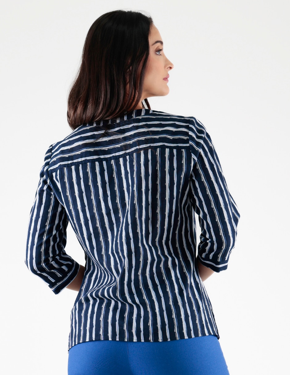 Blusa manga 3/4 para mujer 2