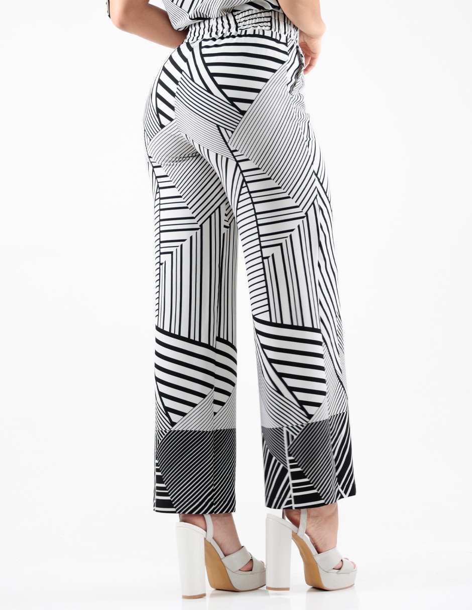 Pantalón relaxed amplio para mujer 2