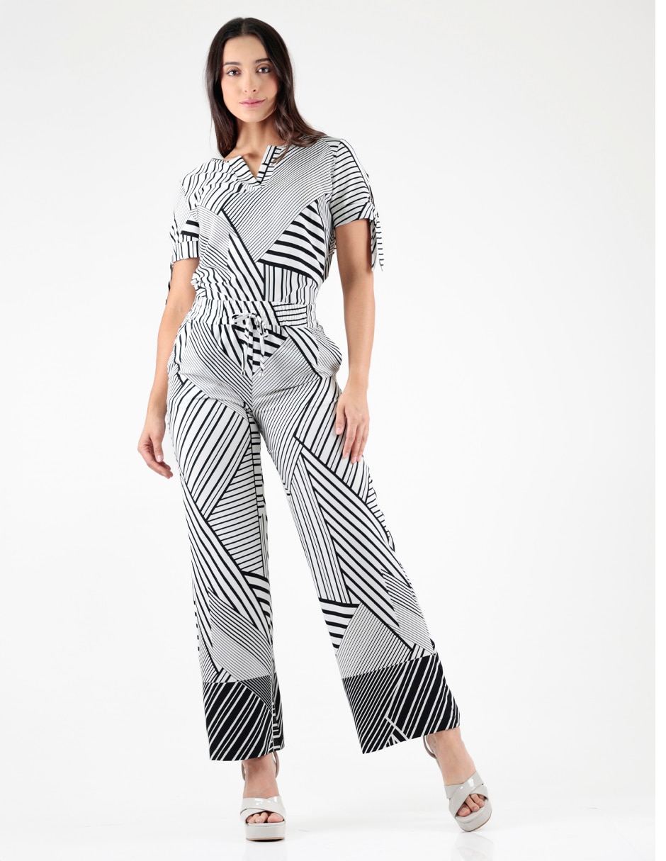 Pantalón relaxed amplio para mujer 3