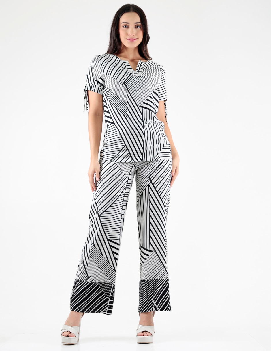 Blusa manga corta para mujer 3