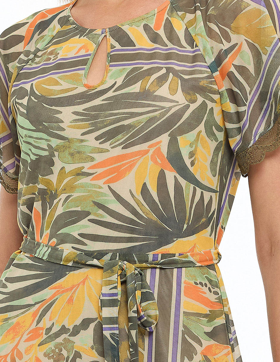 Vestido largo casual para mujer 4