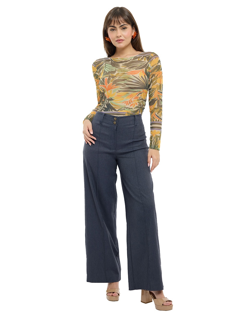 Pantalón amplio para mujer 3