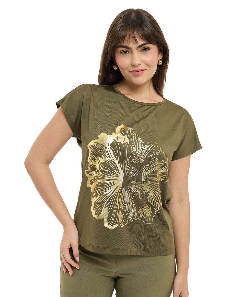 Blusa manga corta para mujer Blusa manga corta para mujer