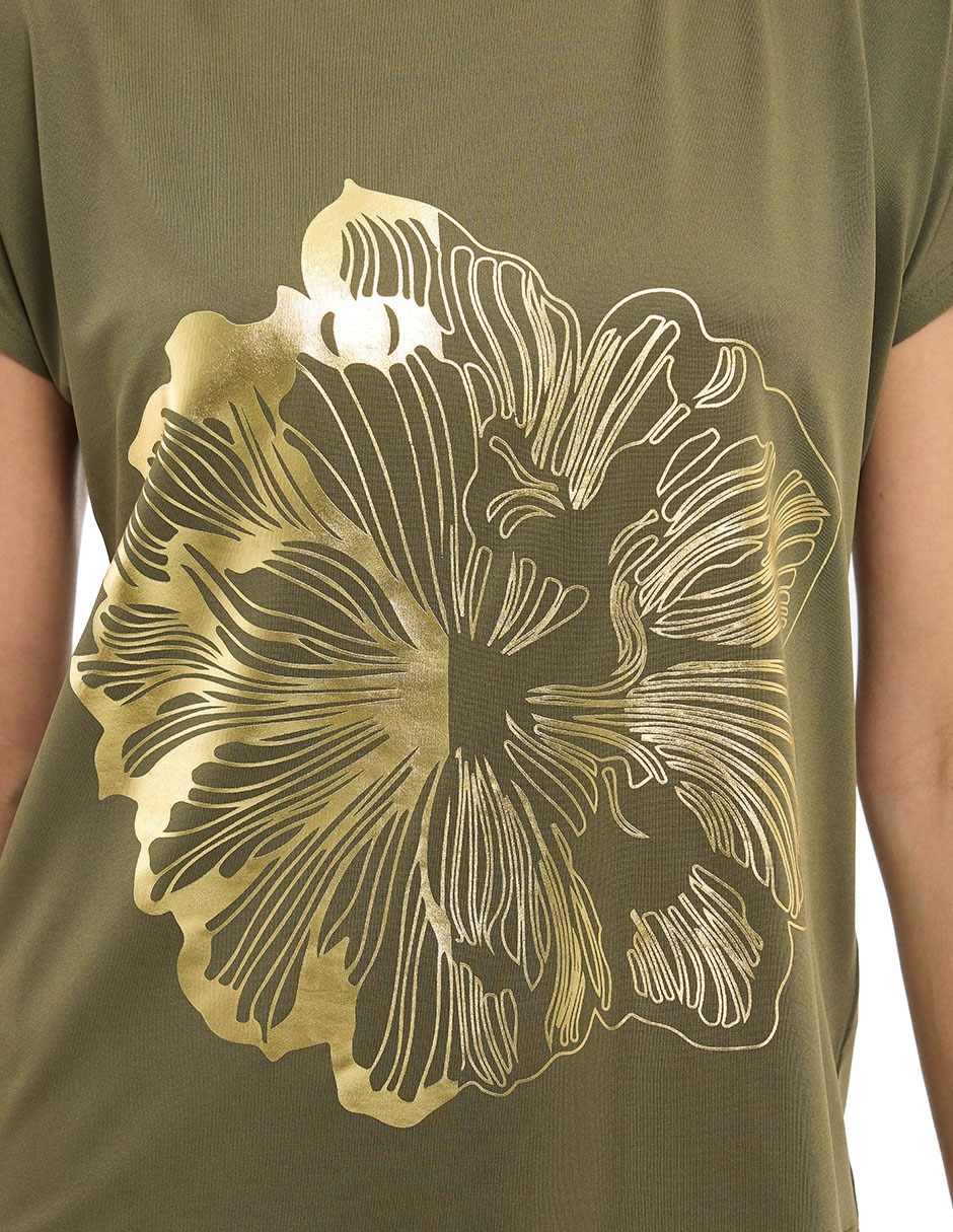 Blusa manga corta para mujer 4
