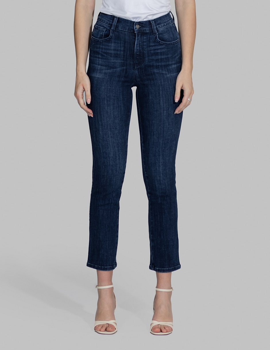 Jeans slim cintura alta para mujer Jeans slim cintura alta para mujer
