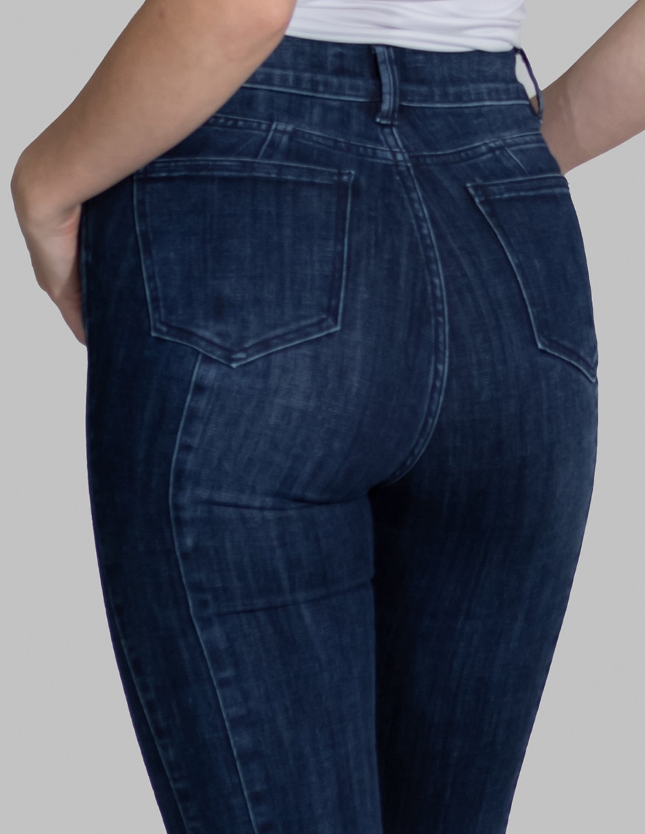 Jeans slim cintura alta para mujer 5