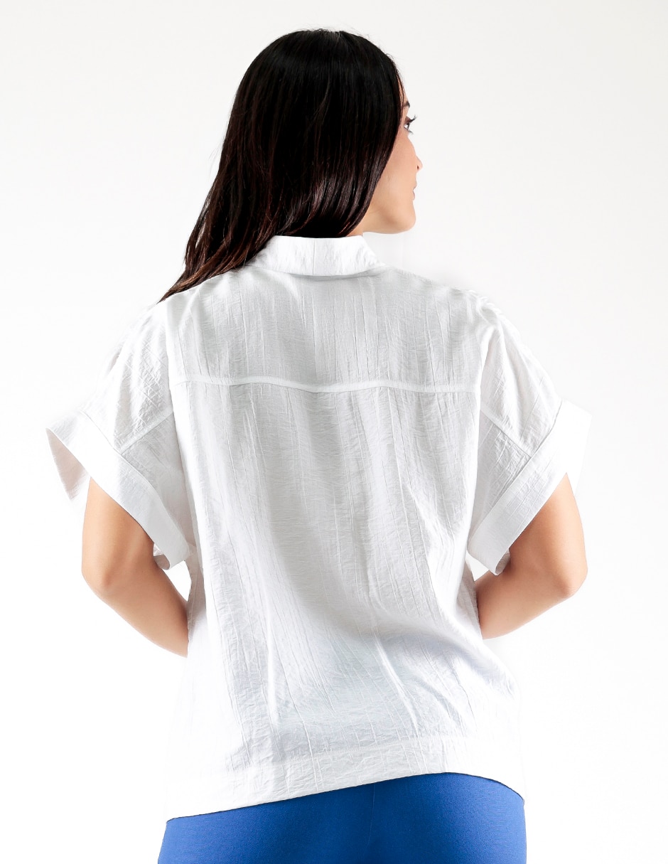 Blusa manga corta para mujer 2