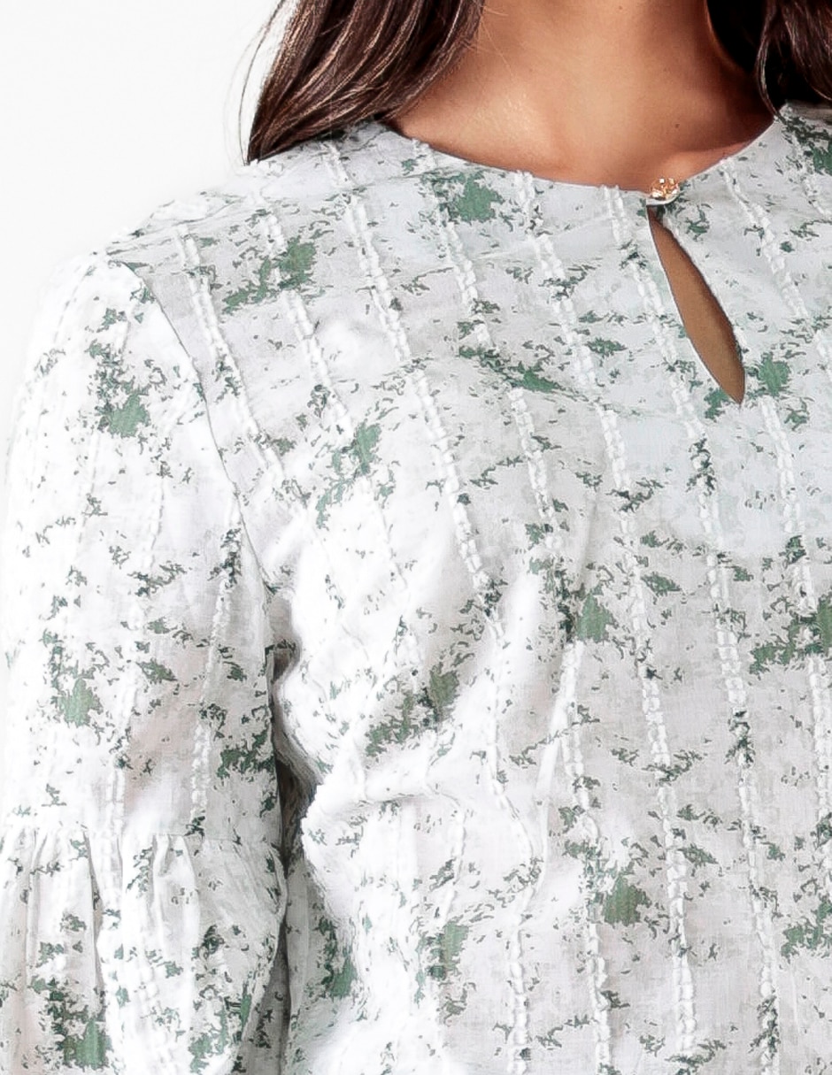 Blusa manga larga para mujer 4