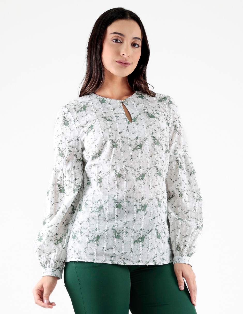 Blusa manga larga para mujer Blusa manga larga para mujer