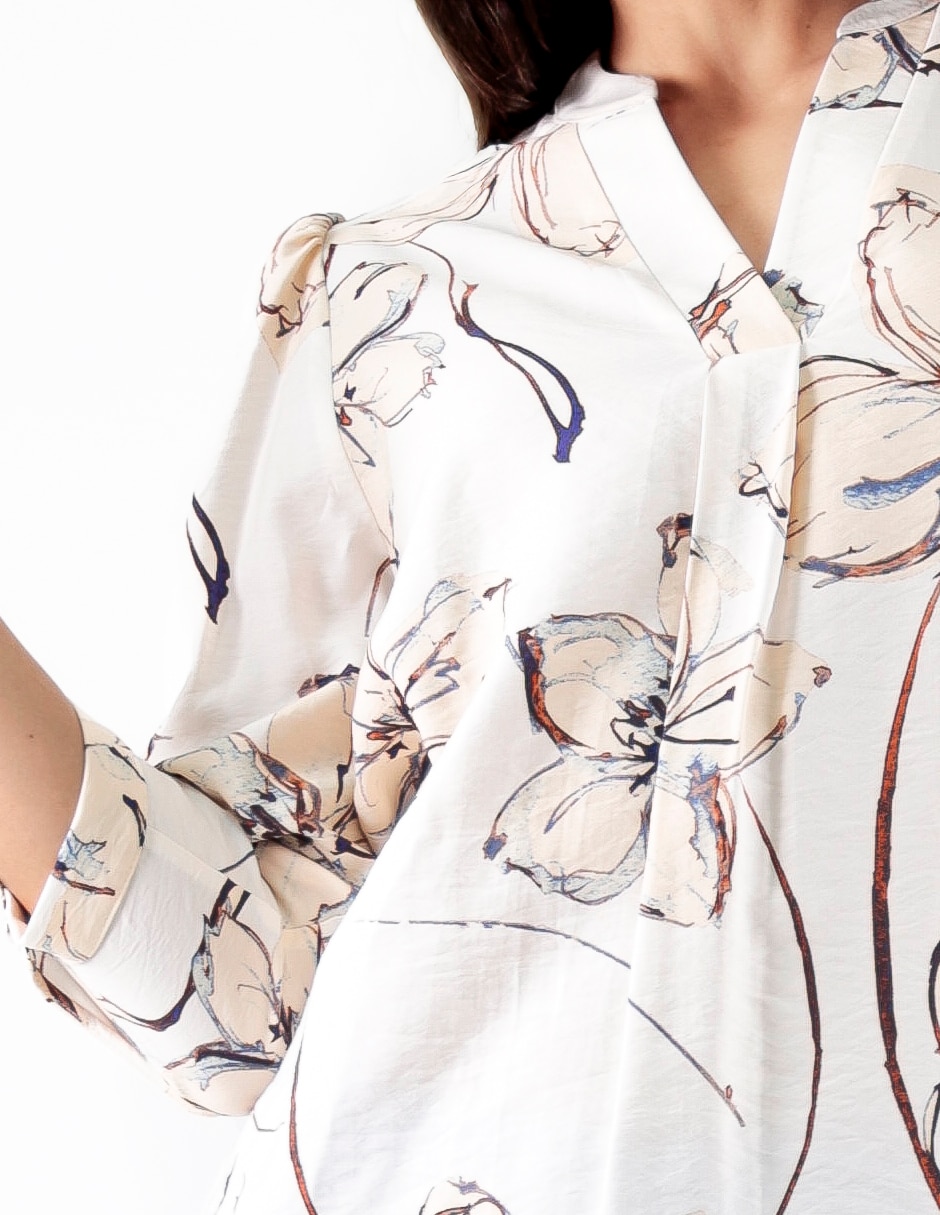 Blusa manga 3/4 para mujer 4