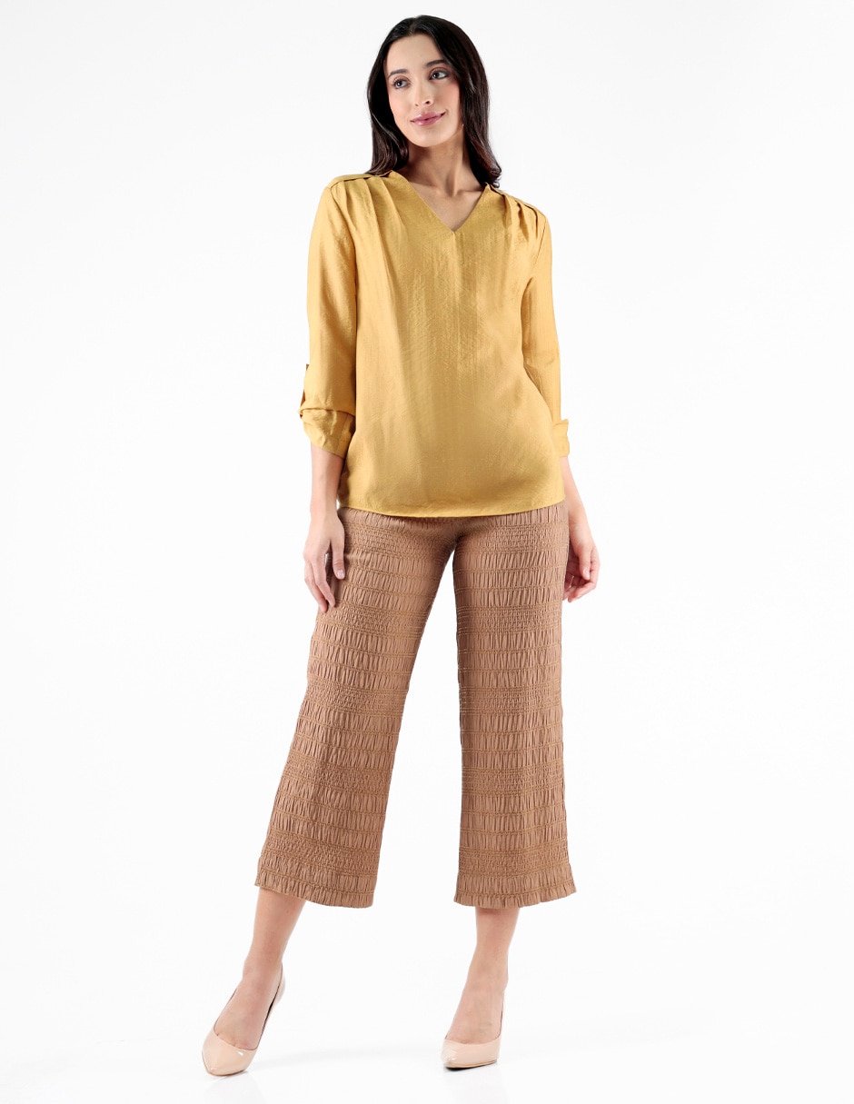 Blusa manga 3/4 para mujer 3
