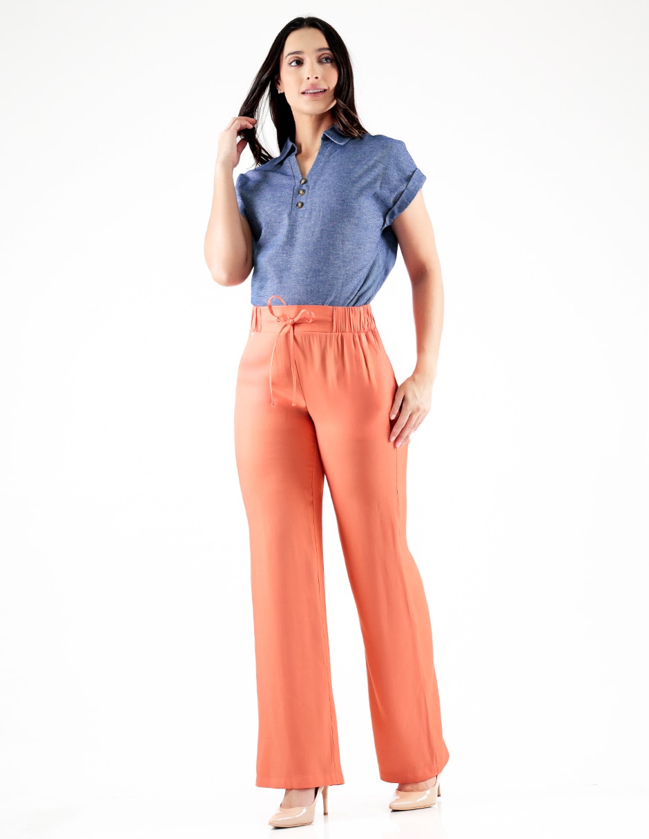 Pantalón wide leg para mujer 3