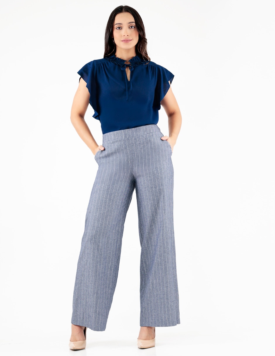 Pantalón wide leg para mujer 3