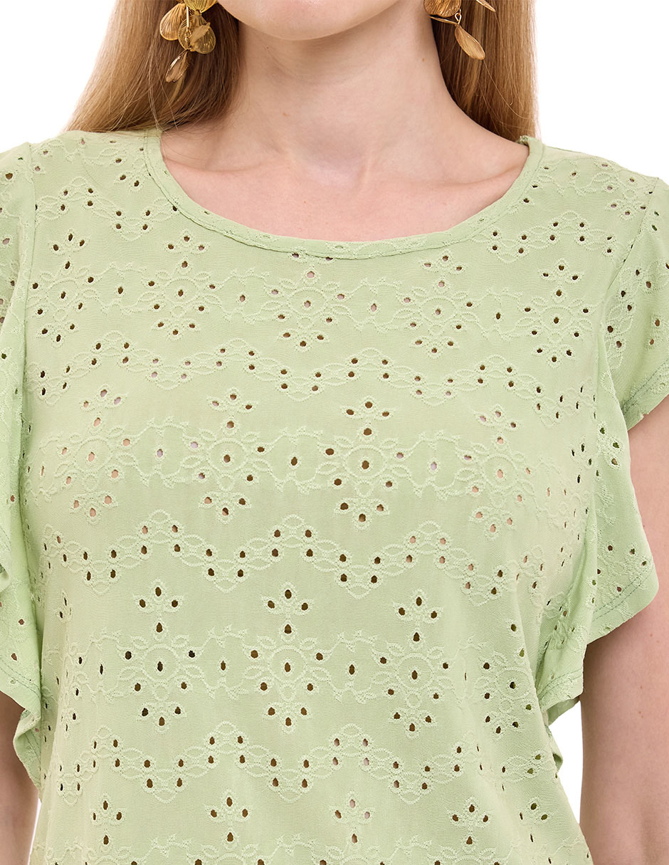 Blusa manga corta para mujer 2