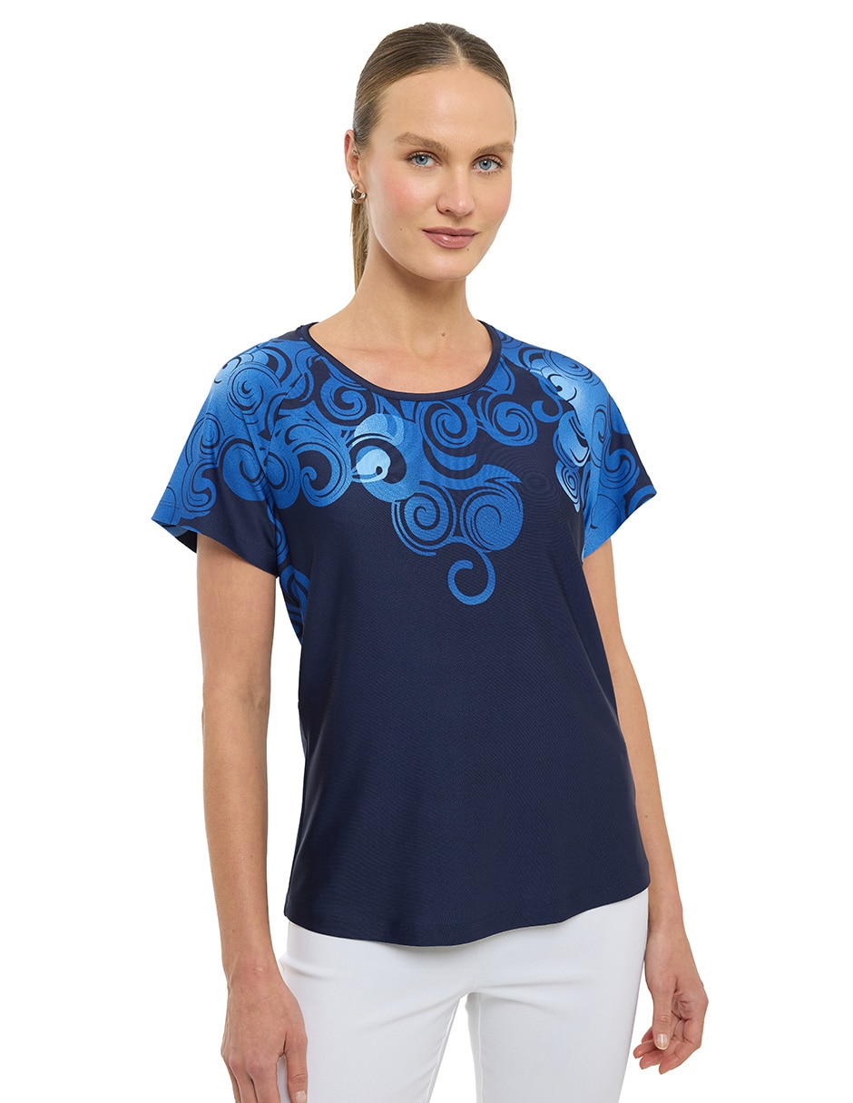 Blusa manga corta para mujer Blusa manga corta para mujer