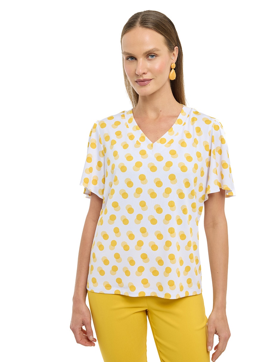 Blusa manga corta para mujer Blusa manga corta para mujer
