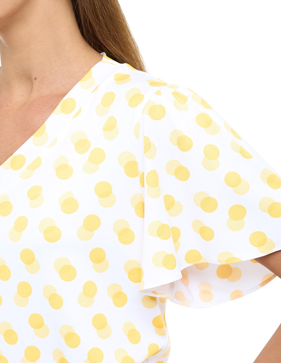 Blusa manga corta para mujer 2